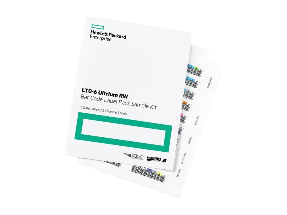 HPE Ultrium 6 RW -viivakooditarrojen paketti - viivakooditarrat - StoreEver MSL2024, MSL4048, MSL8096 StoreEver 1/8 G2 -laitteille