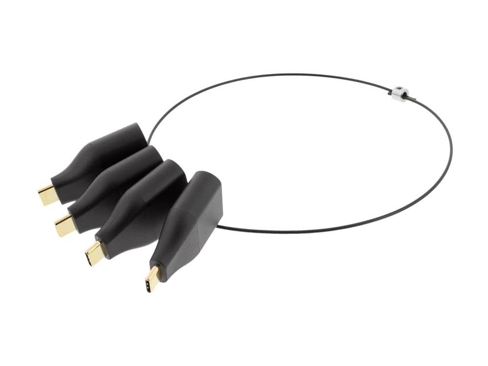 DELTACO USB-CAR1 - Autovirtasovitin - 1 A (USB) - musta