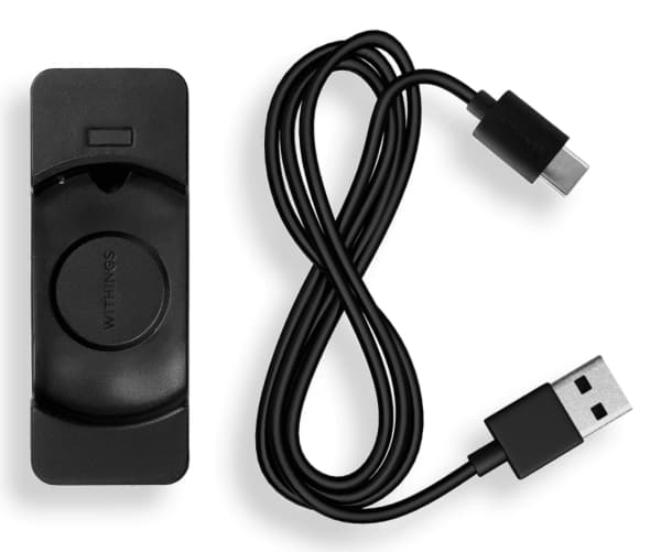 Withings HWA10D, USB A, USB C, musta