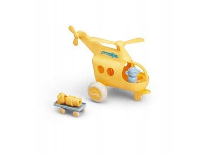 VIKING TOYS RE-LINE JUMBO HELIKOPTERI AMBULANSSI 2 HAHMOA PAKKAUKSESSA (28 CM)