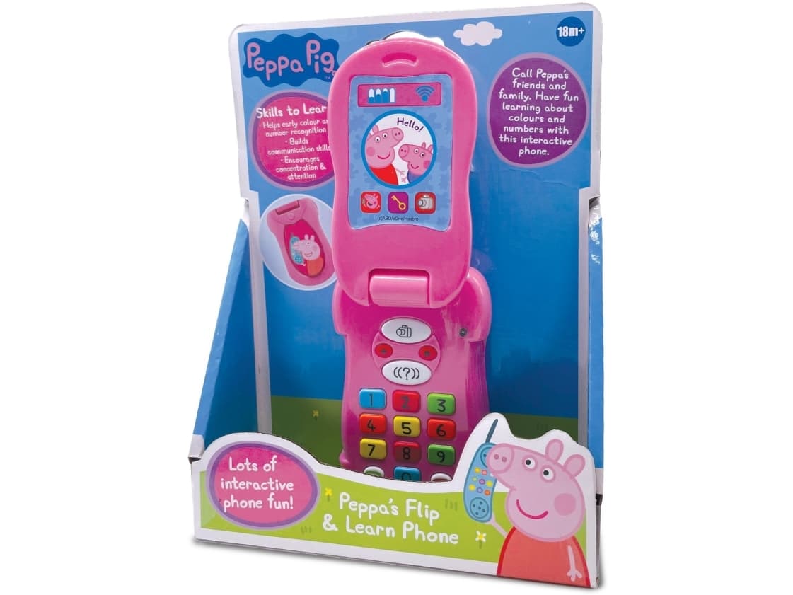 Peppa Pig PEPPA FLIP AND LEARN PHONE DK SE NO FI
