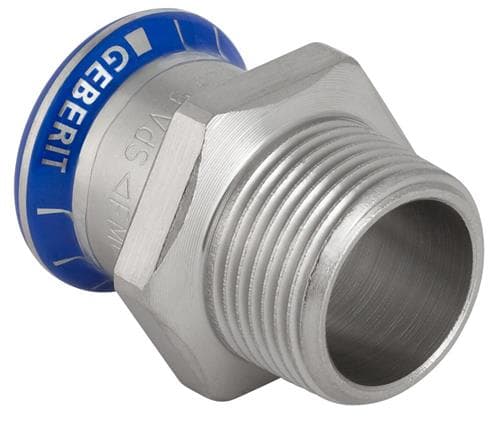 GEBERIT Siirtyminen ruostumaton 42-11/2 holkki / nippeli mapress