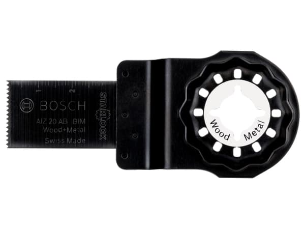 Bosch AIZ 20 AB BIM, Leikkuri, Metalli, Kipsilevy, Puu, Kaksoismetalli, Multifunction tool handle, 3 cm, 1 kpl