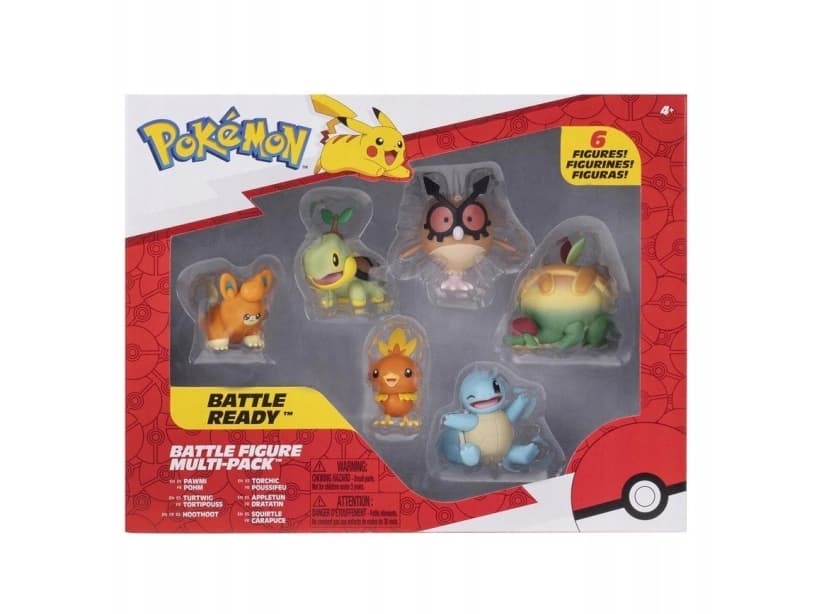 POKEMON BATTLE FIGURE 6 KPL
