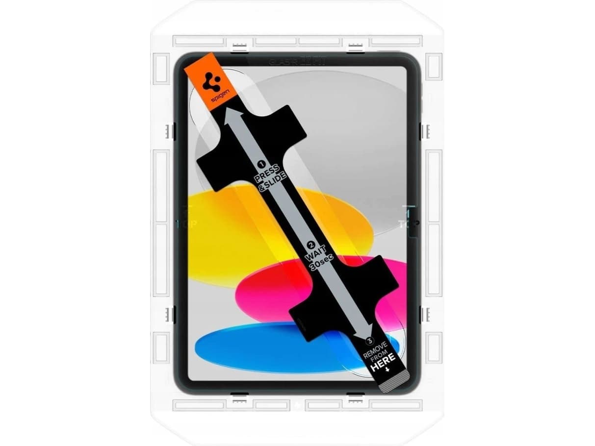 Spigen suojakalvo Spigen lasi iPad 10 10.9 2022, näyttö lasi