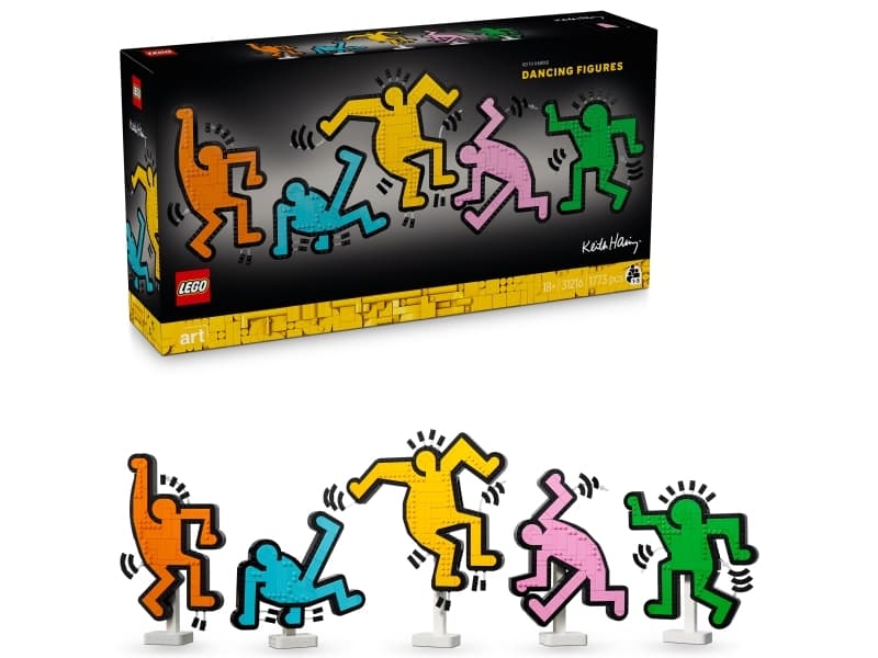 LEGO ART 31216 Keith Haring – Tanssivat hahmot