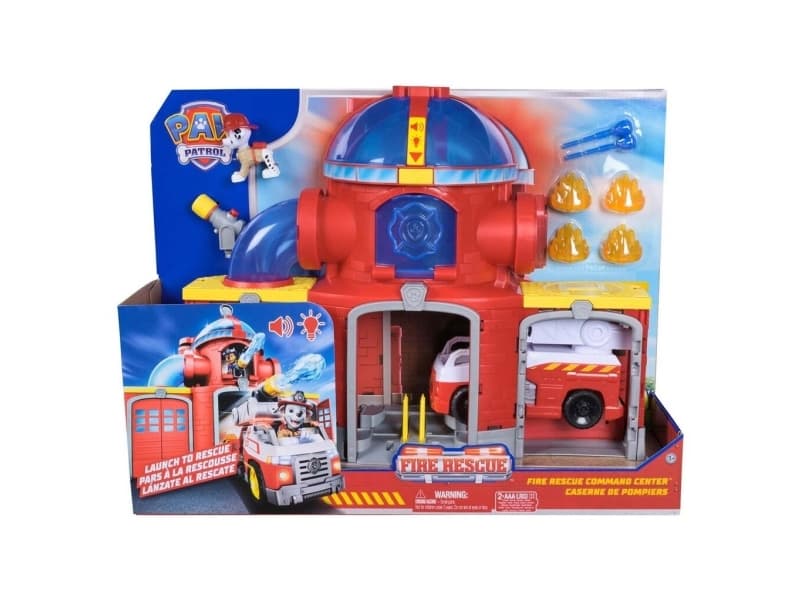 PAW Patrol PAW PYS Fire Station Playset GML, Paloasema, 3 vuosi/vuosia, Monivärinen