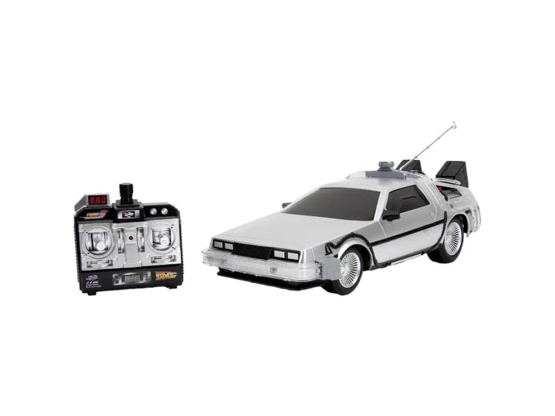 Takaisin tulevaisuuteen Jada Takaisin tulevaisuuteen RC aikakone -radio-ojattava auto, 1:16