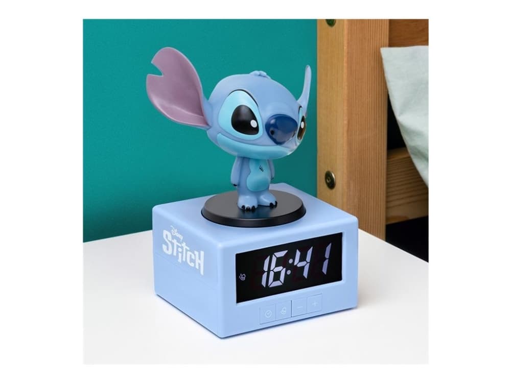Paladone PP14273LS, Digitaalinen herätyskello, Disney, Stitch, Suorakulmio, Sininen, Sisätila