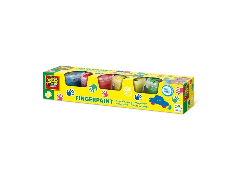 SES SES SES Fingerpainting 4 muoti colx110ml 00391 03913