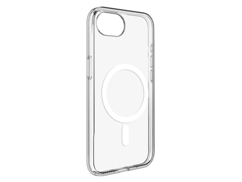Kotelo Puro TPU+PC LITE MAG suojus Magsafe iPhonelle 16E, läpinäkyvä