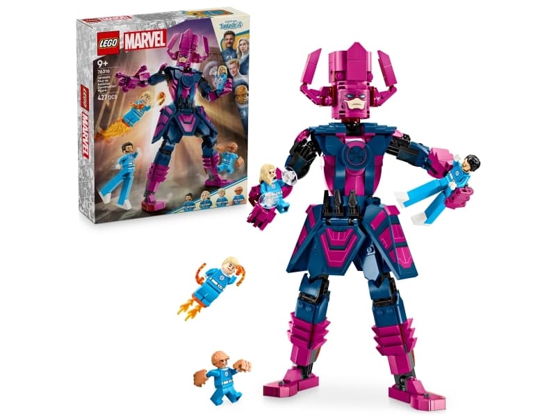 LEGO Super Heroes Marvel 76316 Ihmeneloset vastaan Galactus-rakennushahmo