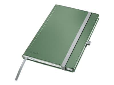 Leitz Style A5-muistikirja, 80 arkkia, ruutu, kovakantinen, Yksivärinen, Vihreä, A5, 80 arkkia, 100 g/m², Neliöpaperi