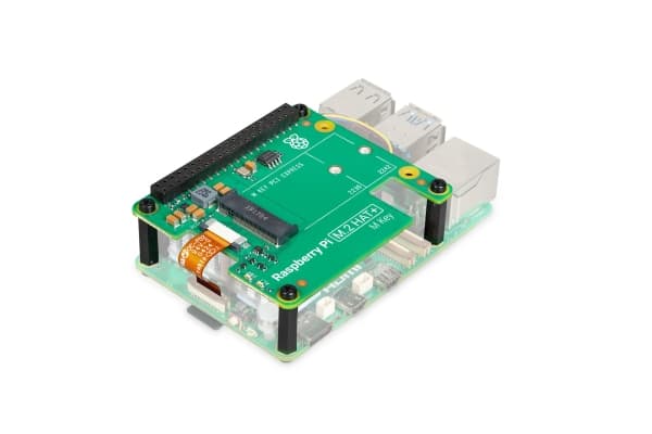 Raspberry Pi M.2 HAT+ - päällekkäislevy NVMe-asemille ja M.2-tarvikkeille Raspberry Pi 5:lle