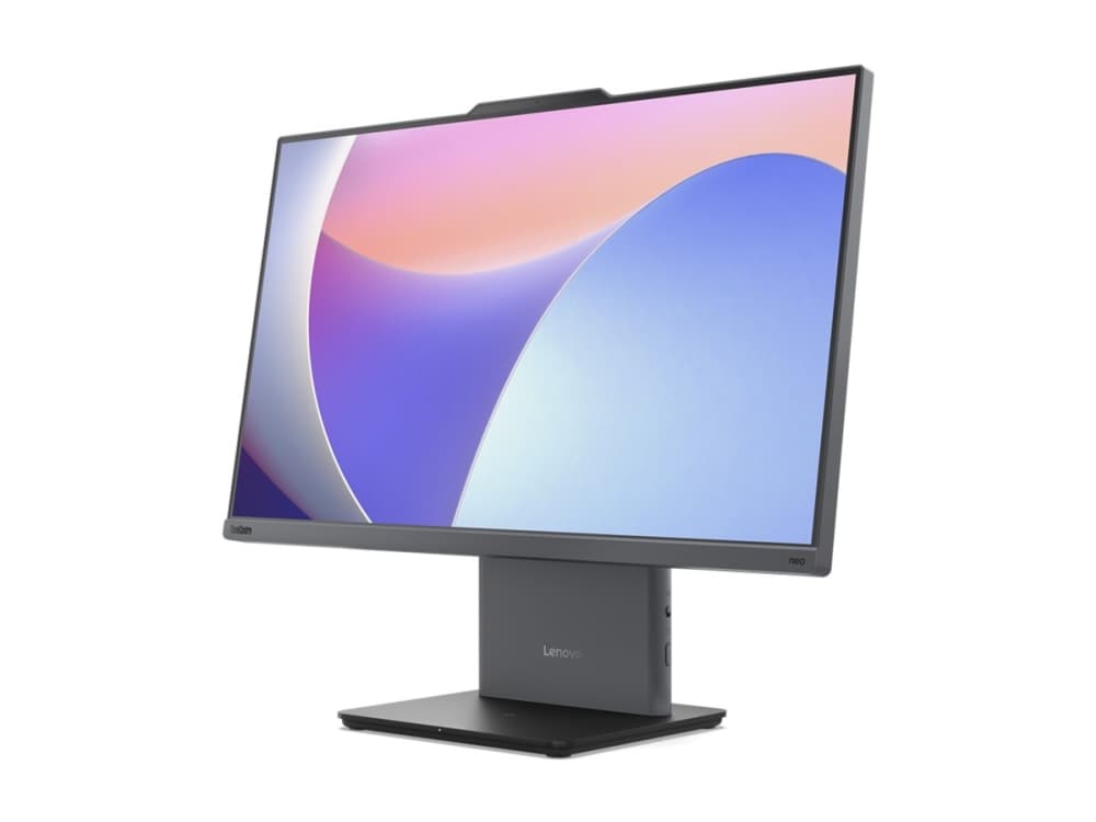 Lenovo ThinkCentre neo 50a 24 Gen 5 12SD - All-in-One - näytön jalustalla - Core i5 13420H / jopa 4,6 GHz - RAM 16 GB - SSD 512 GB - TCG Opal Encryption 2, NVMe - UHD Graphics - Gigabit Ethernet, Bluetooth 5.2, IEEE 802.11ax (Wi-Fi 6) - Win 11 Pro - Näyttö: LED 23,8 1920 x 1080 (Full HD) @ 100 Hz kosketusnäyttö - Näppäimistö: Nordic - luna harmaa - Lenovo TopSeller - 3 vuoden Lenovo Onsite-tuki - CO2-varaus 0,5 tonnia (2. Gen)