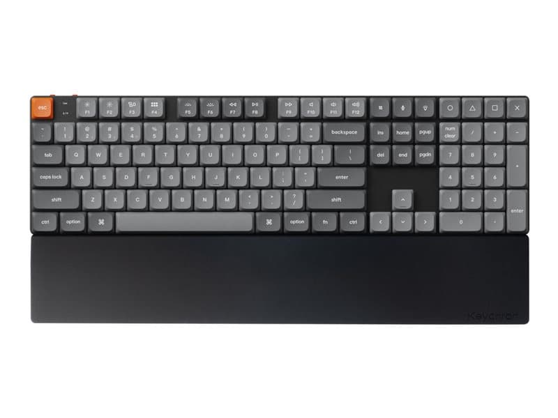 Keychron Silikoni kämmentuki PR60 100% (424 x 77 x 8 mm) Rannetuki