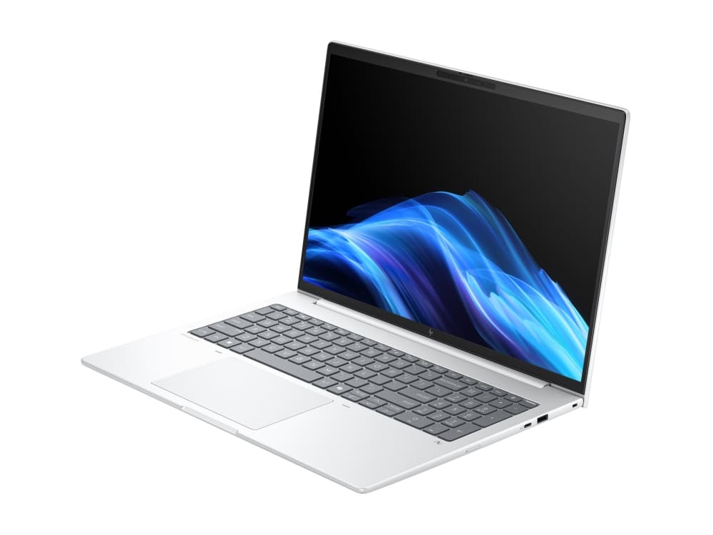 HP EliteBook 8 G1a 16 tuuman kannettava tietokone Next Gen AI PC, kannettava tietokone, Glacier silver, Premium, HP, 2x SO-DIMM, Business