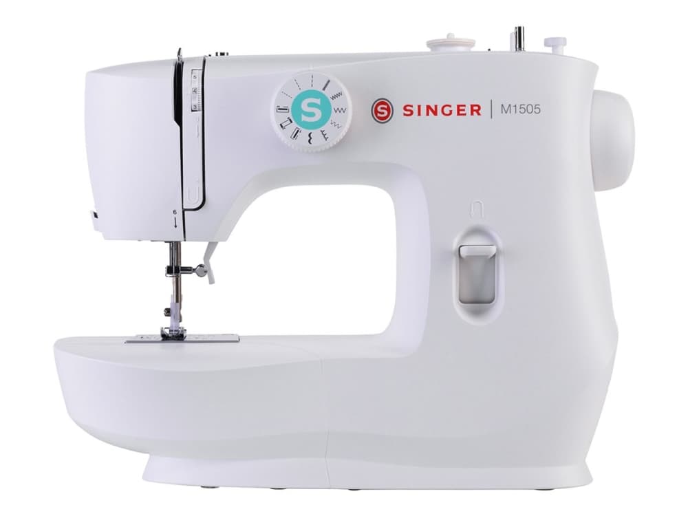 SINGER M1505, Valkoinen, Ompelu, 4-vaiheinen, Sähkö, Paininjalka, Siksak