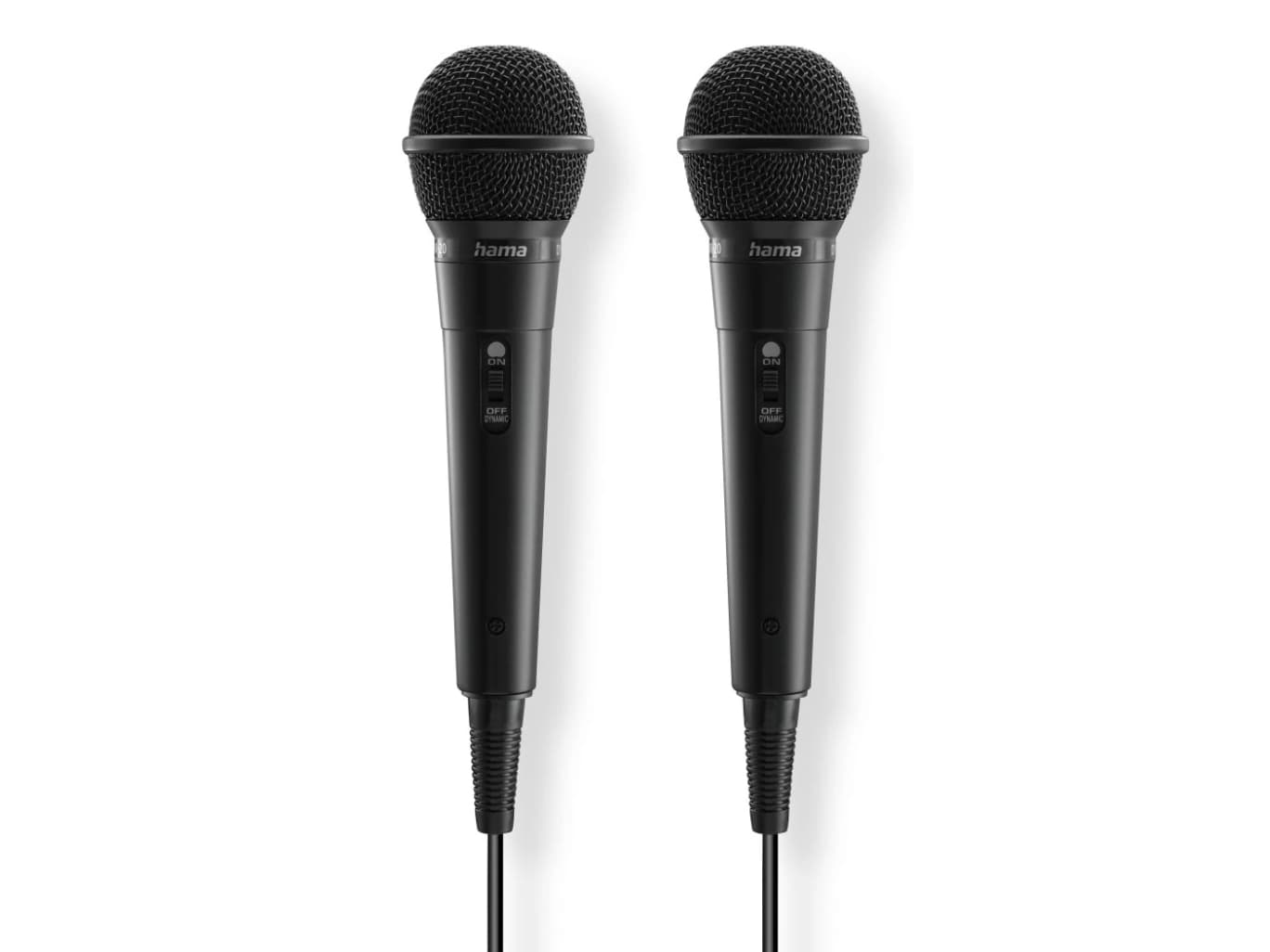 Hama Karaoke, Karaokemikrofoni, -75 dB, 100 - 10000 Hz, 600 O, Yksisuuntainen, Langallinen