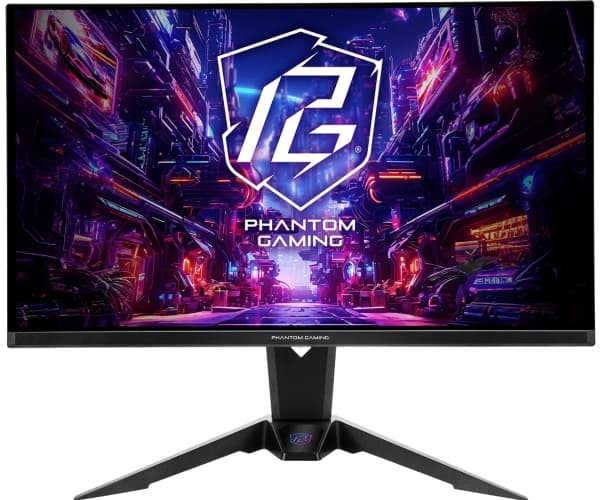 ASRock 68,5cm PGO27QFV 16:9 HDMI/DP/USB-C OLED 360Hz QHD -näyttö, 16:9 HDMI/DP/USB-C