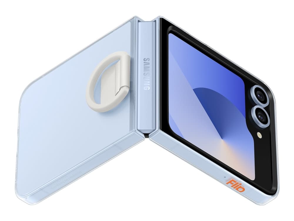 Samsung EF-QF741CTEGWW, Suojus, Samsung, Galaxy Z Flip6, 17 cm (6.7), Läpinäkyvä
