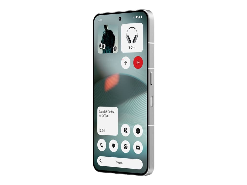 Nothing Phone (3), 16,9 cm (6.67), 16 GB, 512 GB, 50 MP, Android 15, Valkoinen