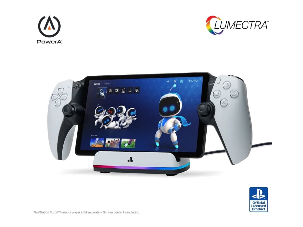 PowerA PSPW0358-01, Latauspakkaus, Playstation Portal, musta, Valkoinen, PlayStation Portal, Langallinen, 1,5 m