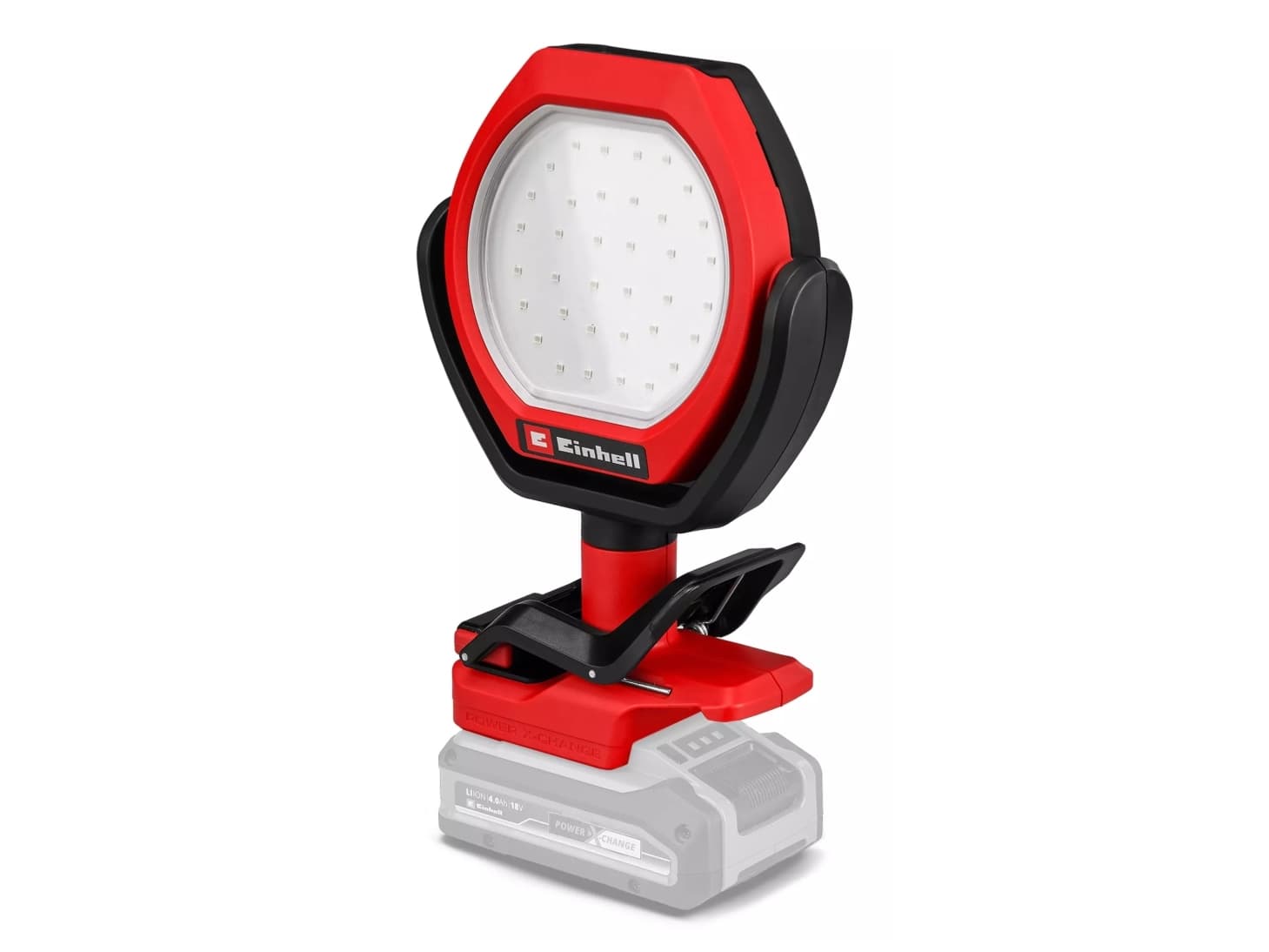 Einhell GC-OL 18/1500 Li-Solo, Pöytävalaistus ulkotiloihin, musta, Punainen, 1 lamppu(a), LED, Viileä valkoinen, 7000 K - SOLO
