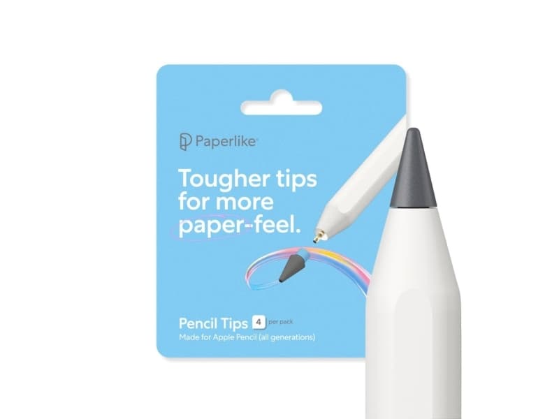 Paperlike Paperikynän kärjet Apple Pencilille - suurempi tarkkuus ja kestävyys - 4 kpl per pakkaus
