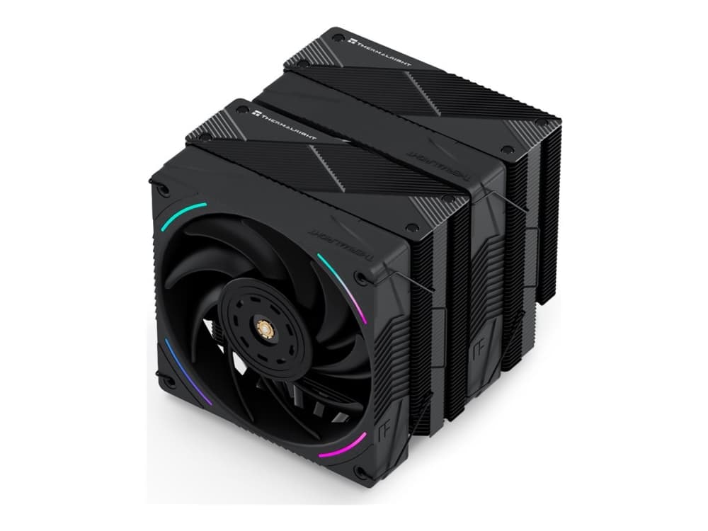 Thermalright Phantom Spirit 120 EVO, Jäähdytyslevy/jäähdytin, 12 cm, 2150 RPM, musta