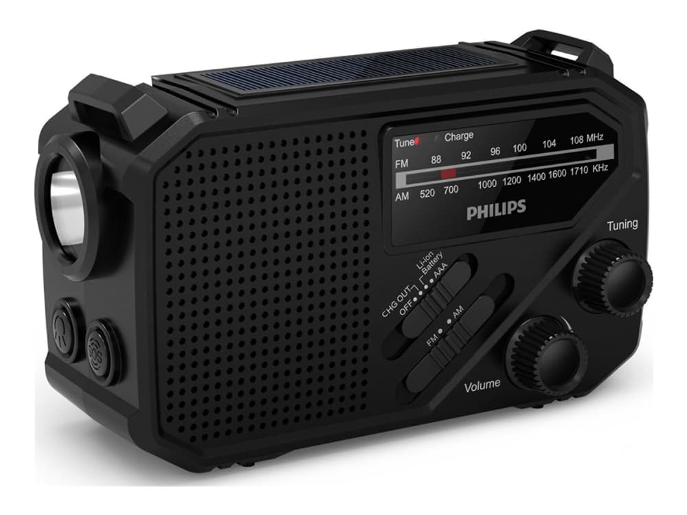 Philips TAR1609/00, Kannettava, Analoginen & digitaalinen, AM, FM, 1 W, 1-suuntainen, 5,7 cm