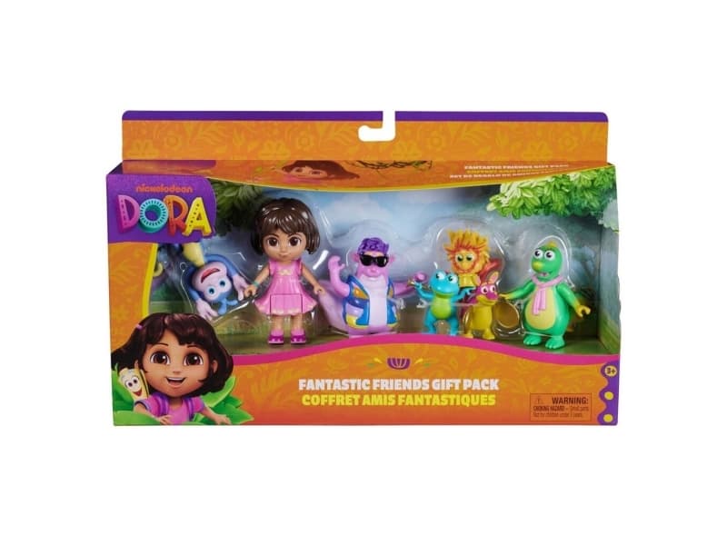 DTE FGR Dora Figure Gift Pack GML, 3 vuosi/vuosia, Monivärinen