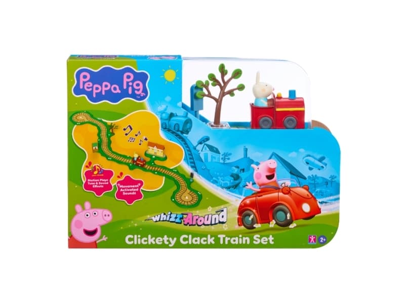 PEPPA WHIZZ AROUND CLICKETY CLACK TRAIN