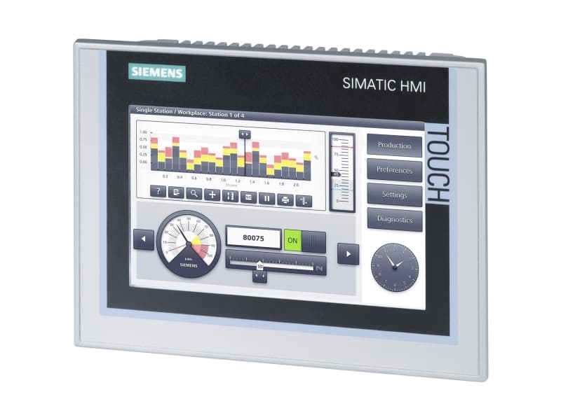 Siemens 6AV2124-0GC01-0AX0 6AV21240GC010AX0 PLC-näyttö