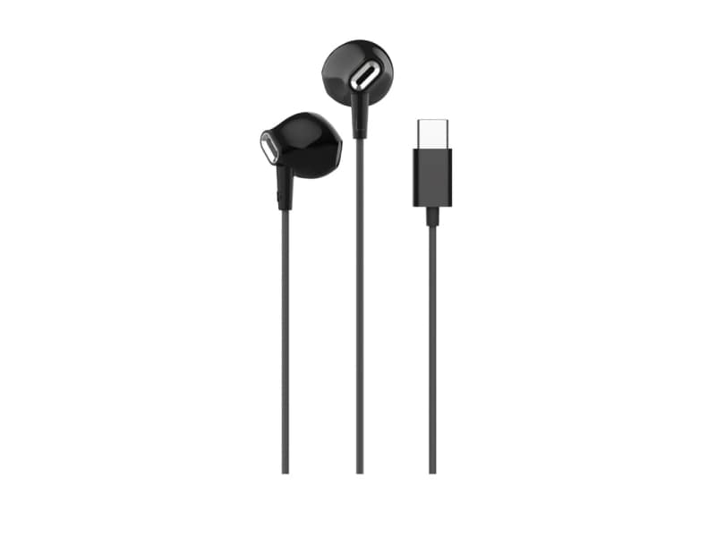 PURO PUIPHF34USBCBLK, Langallinen, Puhelut/Musiikki, 20 g, Kuulokkeet, musta