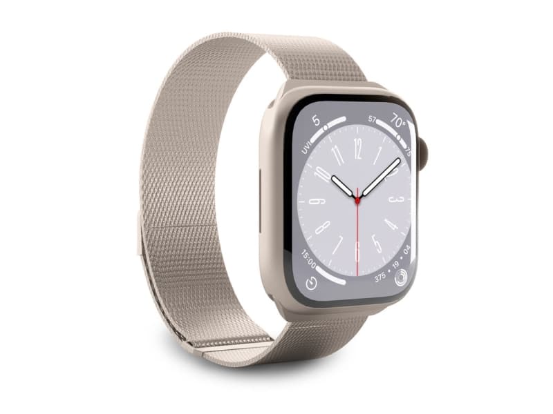PURO PUMILAW40CHMP, Kellon hihna, Apple, Watch 38/40/41 mm, Ruostumaton teräs, Ruostumaton teräs, 400 g