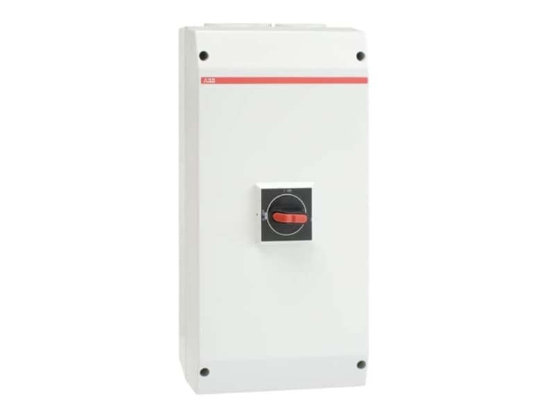 Turvakytkin EMC 80A 3P muovinen, jossa on apukosketin OTE75T3M