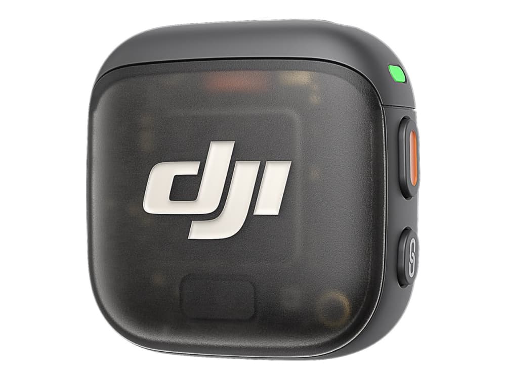 DJI MIC 3 Transmitter, Bodypack-lähetin, musta, Harmaa