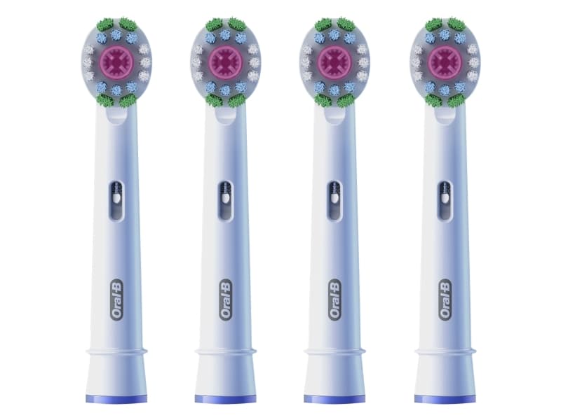 Hammasharja Oral-B kiinnitettävät harjat Pro 3D White 4kpl