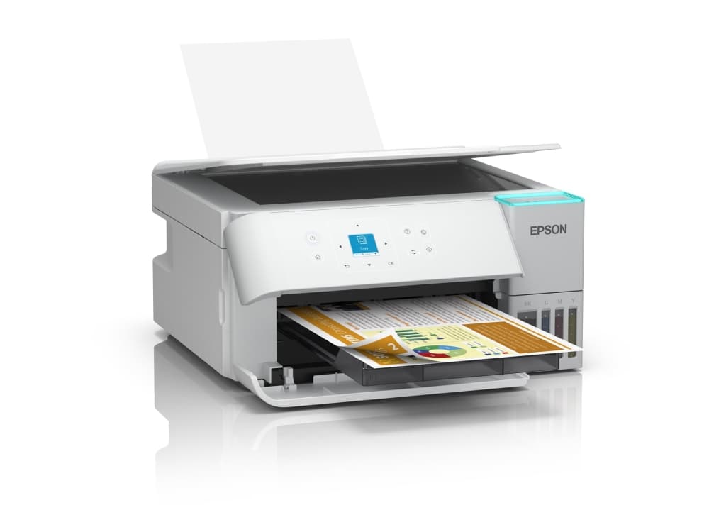 Epson EcoTank ET-2956, Mustesuihku, Väritulostus, 4800 x 1200 DPI, A4, Suoratulostus, Valkoinen