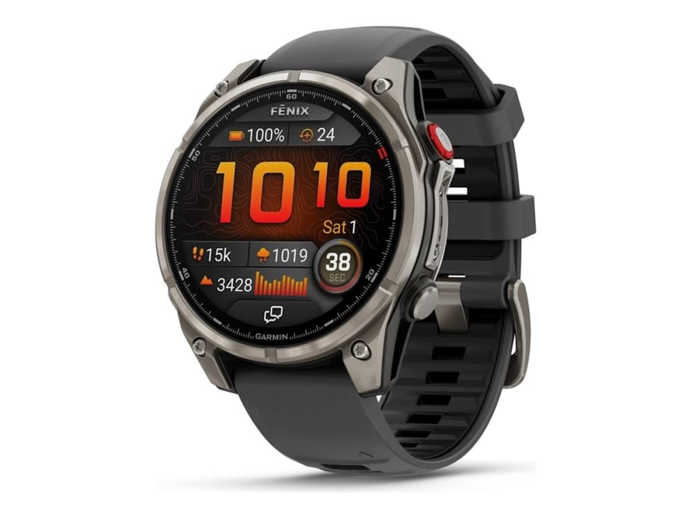Garmin fenix 8 Pro, 3,56 cm (1.4), AMOLED, Kosketusnäyttö, 32 GB, GPS (satelliitti), 77 g