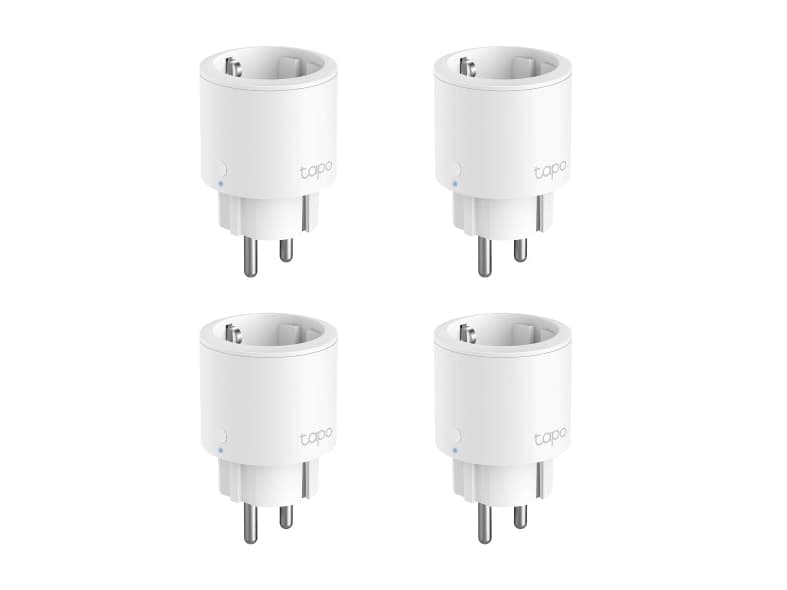TP-Link Tapo P115(4-pack), Sisätila, Valkoinen, Polykarbonaatti (PC), Teho, Tila, Langaton, 2400 MHz