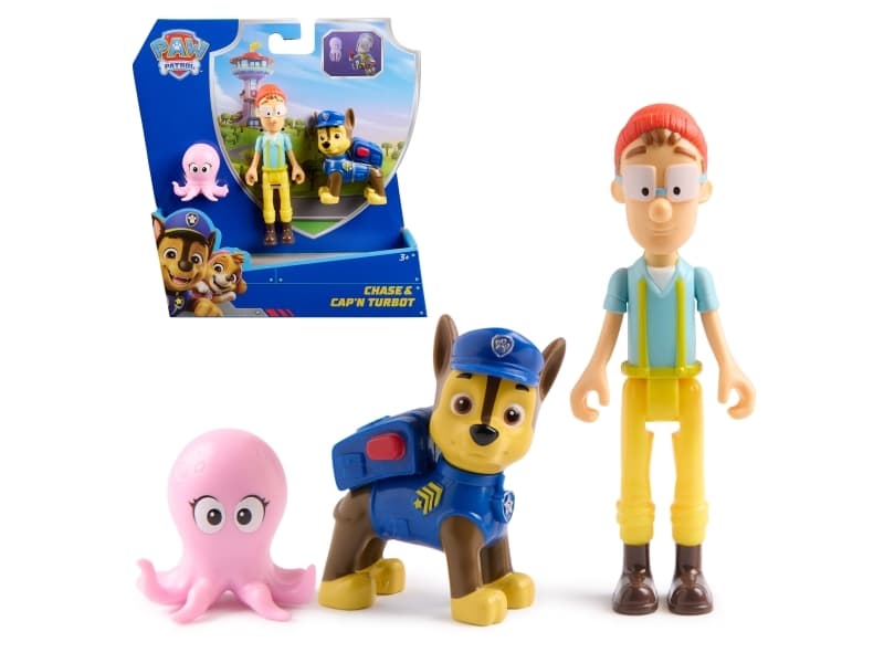 PAW Patrol PAW FGR Story Figure Pack Chase GML, 3 vuosi/vuosia, Monivärinen