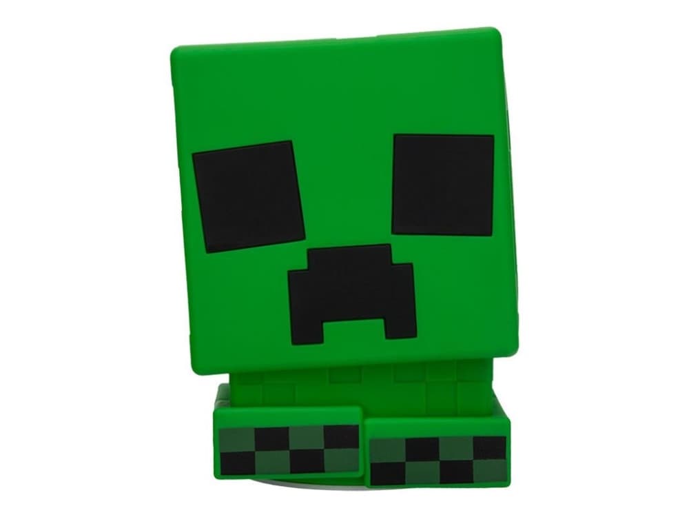 Minecraft silikoni CREEPER lamppu ladattavalla paristolla 15cm Uusi suoraan elokuvateattereista
