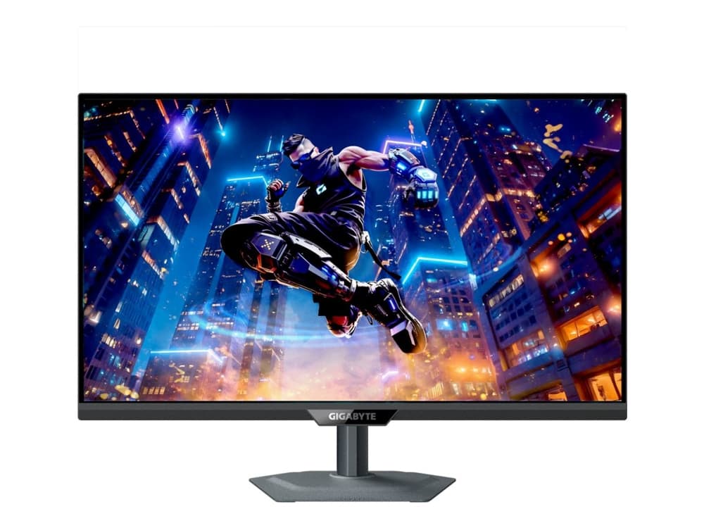 Gigabyte M27UP - LED-monitori - pelaaminen - 27 - 3840 x 2160 4K @ 160 Hz - SS IPS - 350 cd/m² - 1000:1 - DisplayHDR 400 - 1 ms - 2xHDMI, DisplayPort, USB-C - kaiuttimet - kaiuttimet