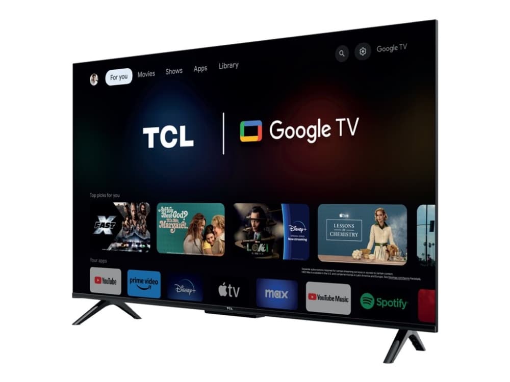 TCL T69C 43T69C, 109,2 cm (43), 3840 x 2160 pikseliä, LCD, Älytelevisio, Wi-Fi, musta