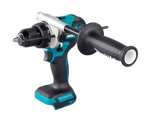 Makita iskuporakone 18V - DHP492Z, harjaton, 130/65Nm, 2 tehoasetusta, akku ja laturi - SOLO