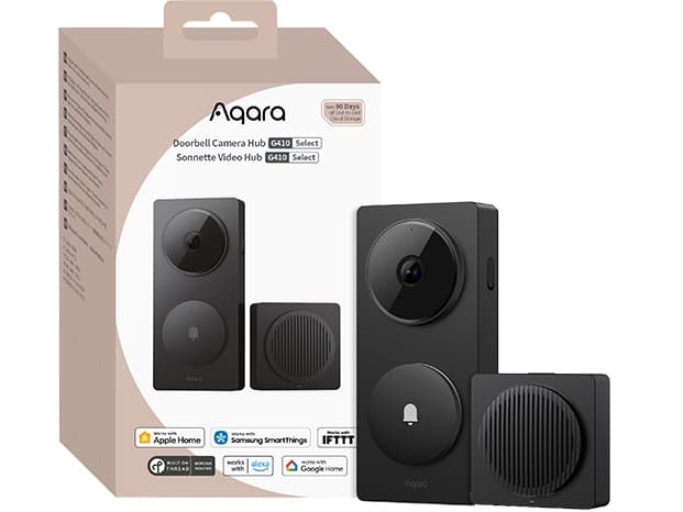 Aqara dörrklockkamera hub G410 Select - Svart