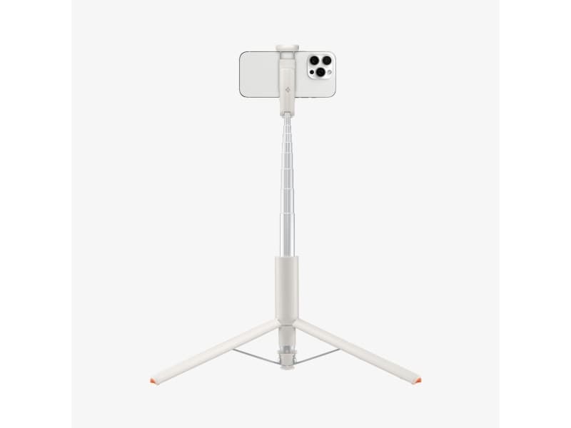 Spigen Tripod Selfie Stick | S541W, Älypuhelin, Beige, Mikä tahansa tuotemerkki, Alumiini, 31,5 cm, 5,5 cm