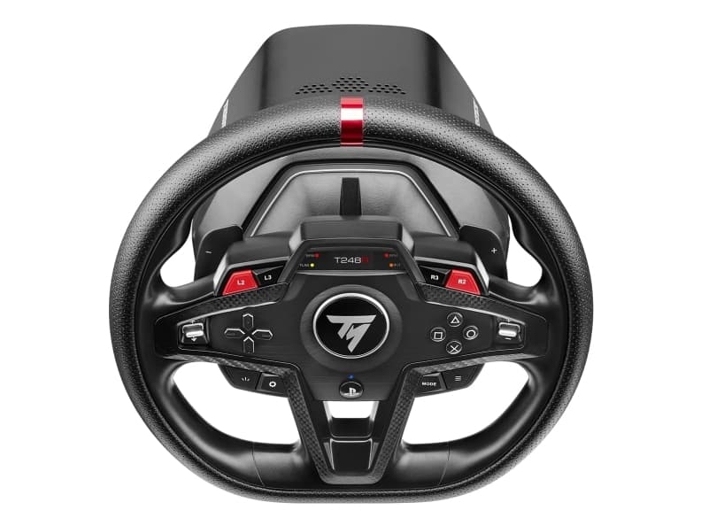 Thrustmaster T248R, Ohjauspyörä + polkimet, PC, PlayStation 4, PlayStation 5, Hybrid drive, Langallinen, USB, Hiili